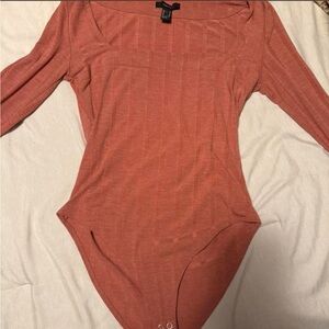 Women's Rust Long Sleeve Top
